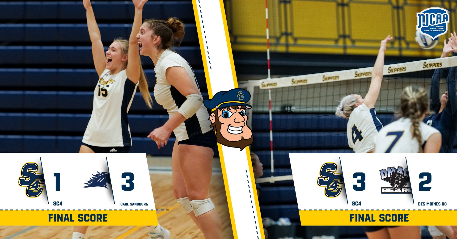 The Skippers start the season 1-1 after day 1 in Rockford, IL