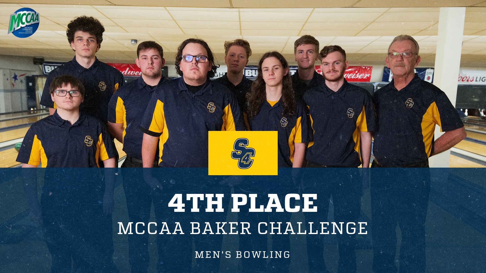 Men's Bowling: SC4 Takes 4th at the MCCAA Baker Challenge