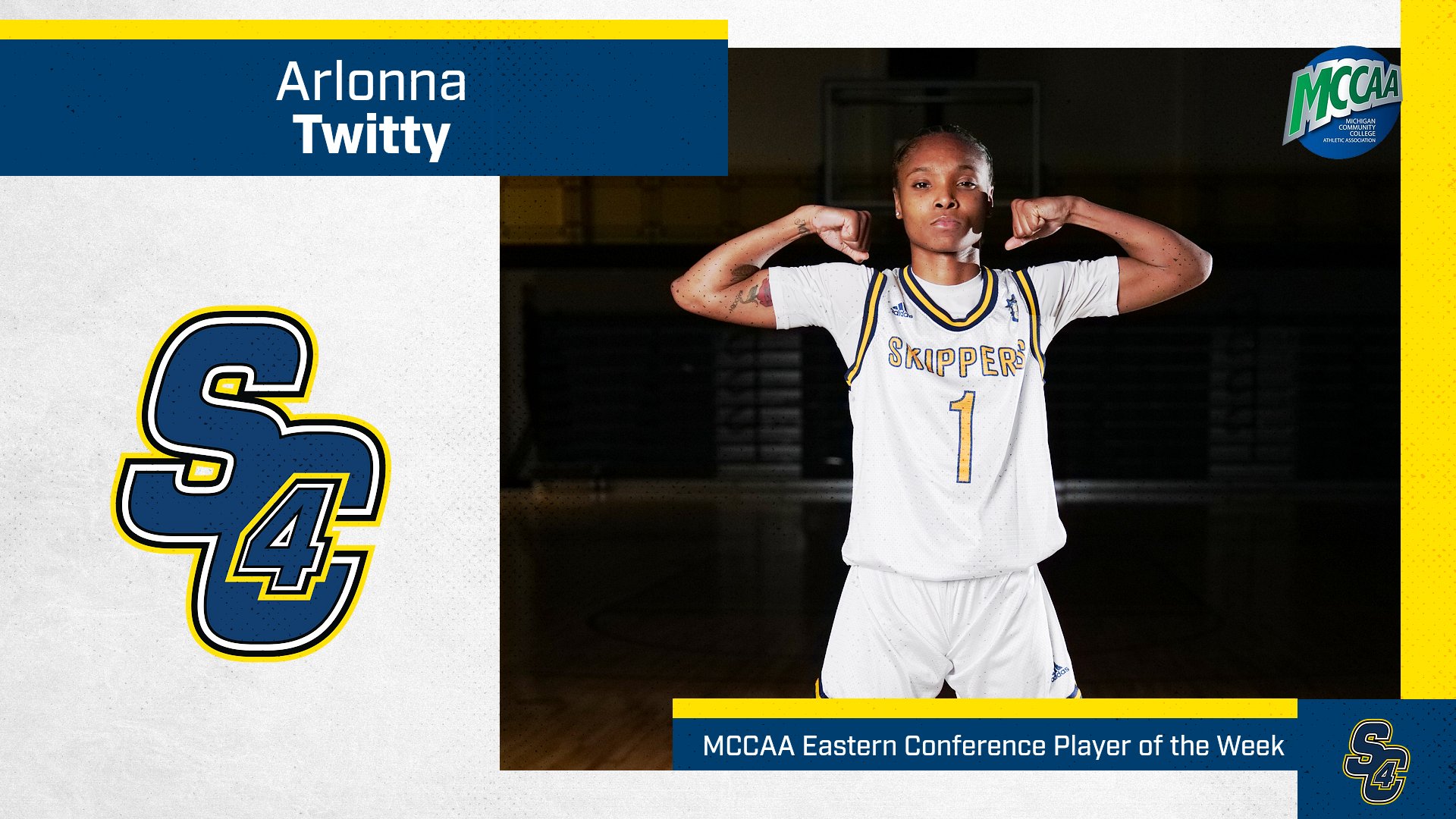 Women's Basketball: Twitty Named Eastern Conference Player of the Week